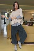 Cooper Needlecord Quirky Cocoon Pant Charcoal  /14 =